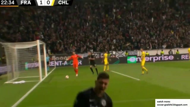 Luka Jovic Goal 1 - 0 (Full Replay)