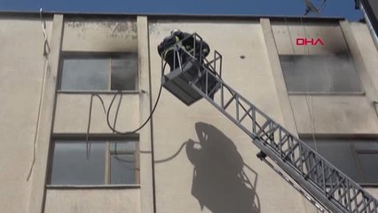 Antalya Dairede Korkutan Yangın