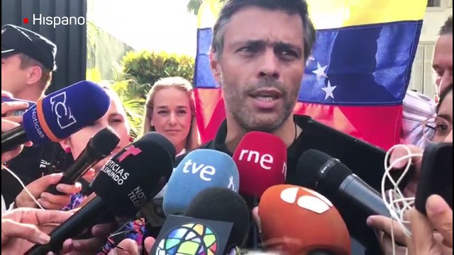 Leopoldo López: Estoy convencido que se logrará el cese de la usurpación