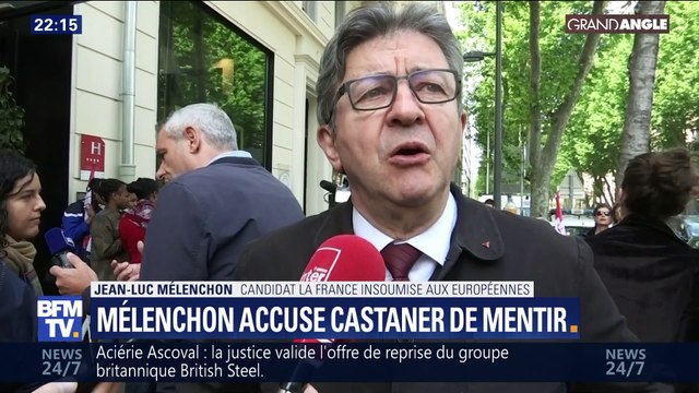 Salpêtrière: Mélenchon accuse Castaner de mentir