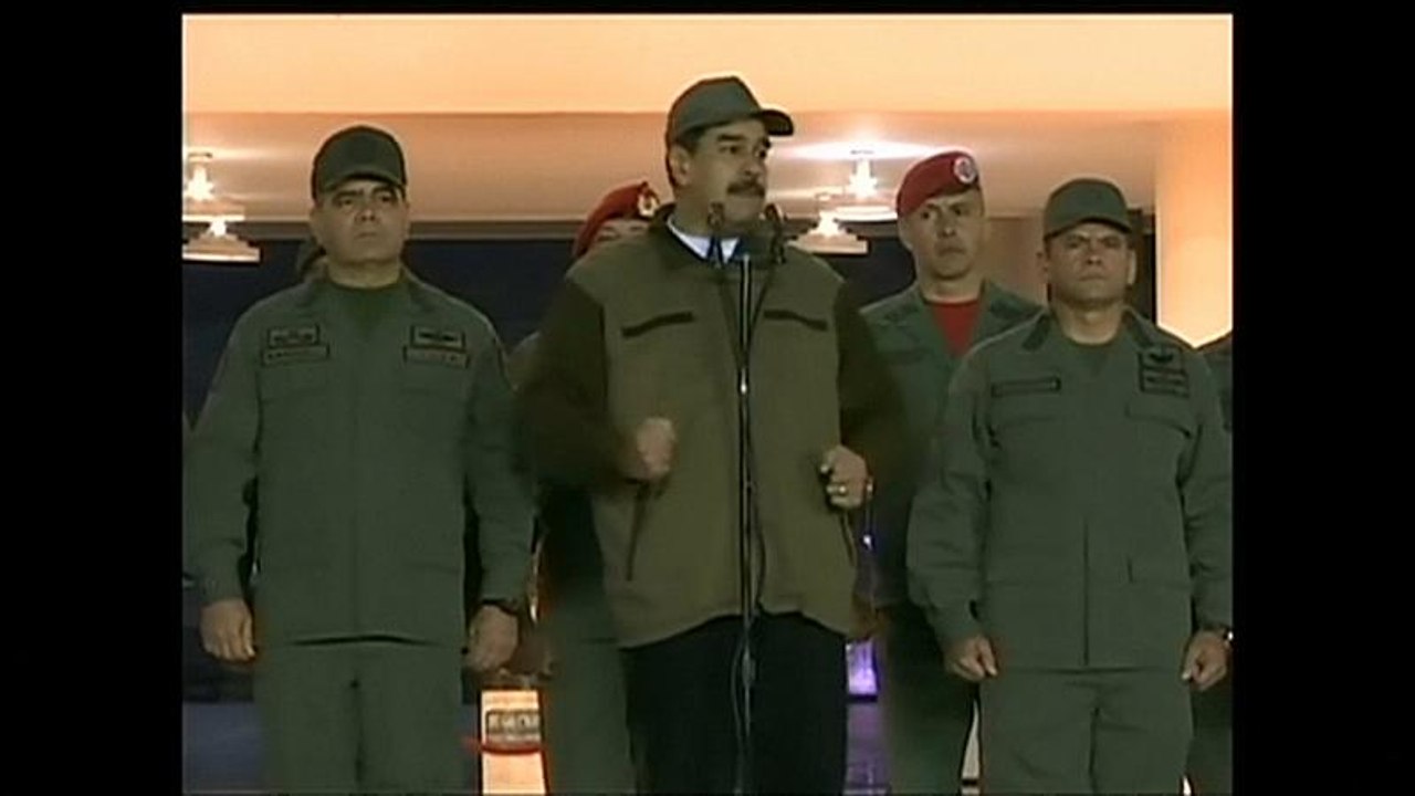 Umsturzversuch: maduro schwört venezolanisches militär auf sich ein