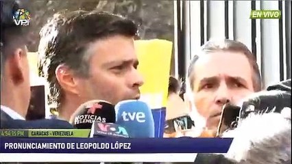 Las primeras declaraciones de Leopoldo López tras meses de cautiverio