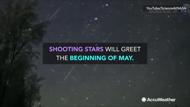 Eta Aquarid meteor shower to greet the first weekend in May