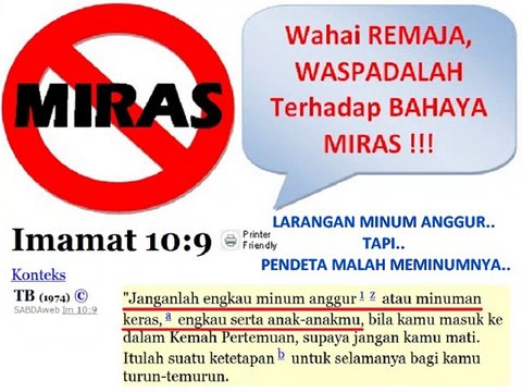 UST. YAHYA (MANTAN PENDETA SENIOR) : AJARAN KRISTEN TIDAK MASUK AKAL ! PENDETA MINUM ANGGUR..?