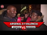 Arsenal 3-1 Valencia | Elneny Must Not Start Against Brighton!