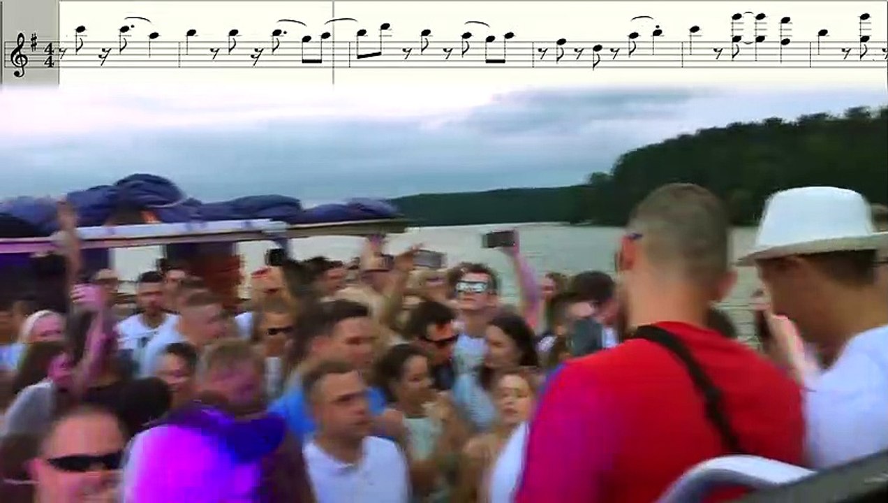 Guru Josh Project - Infinity (Backing Track and sheet music for saxophone alto)