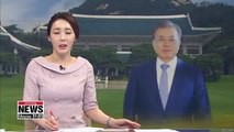 Pres. Moon to discuss his administration's policies on television next week