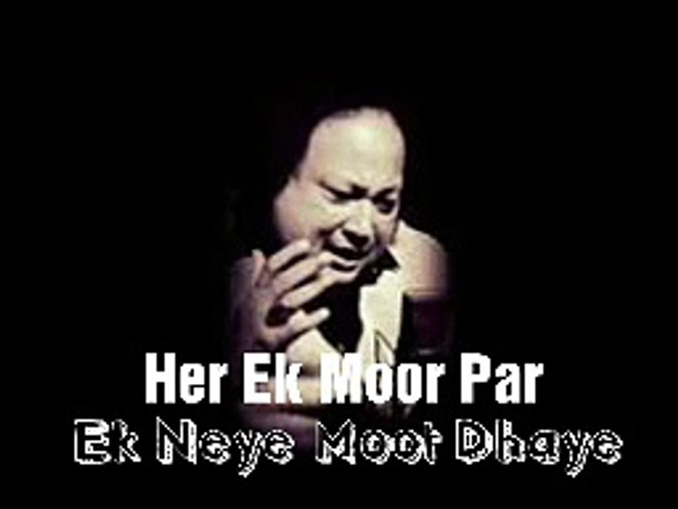 Her Ek Moor Par Ustad Nusrat Fateh Ali Khan WhatsApp Status Video