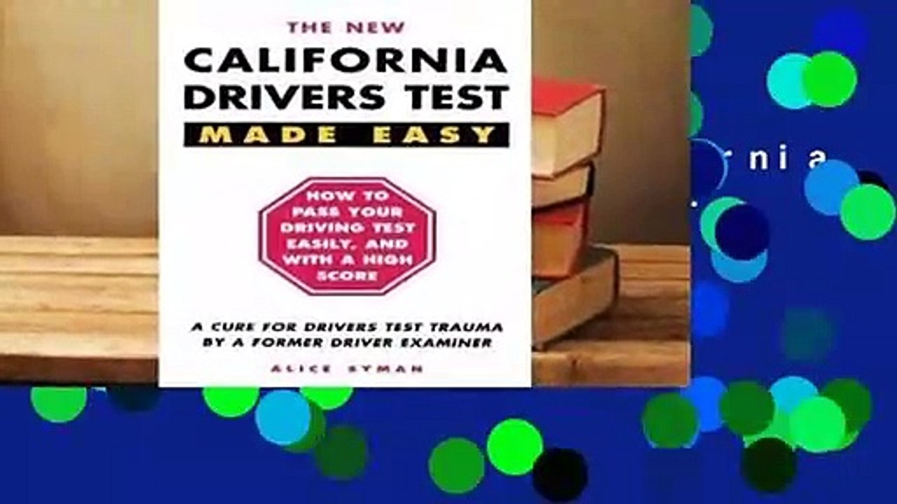 About For Books  California Drivers Test Made Easy: By a Former Driver Examiner  For Kindle