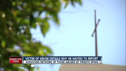 Victim of sexual abuse discusses why he didn't report abuse sooner