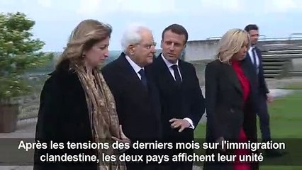 Macron et Mattarella célébrent Léonard de Vinci à Amboise (2)