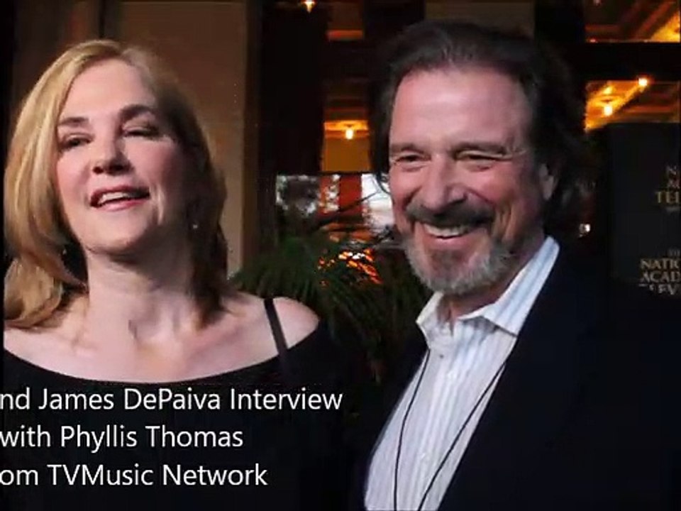 Kassie and James DePaiva at 2019 Daytime Emmy Awards Nominees Reception