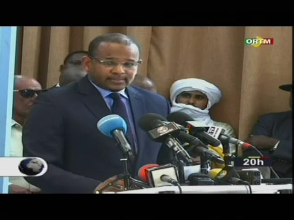 ORTM/Intervention du Premier ministre, Dr Boubou CISSE lors de la signature de l’accord politique de gouvernance à la primature