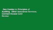 Gen Combo LL Principles of Auditing   Other Assurance Services; Connect Access Card  Review