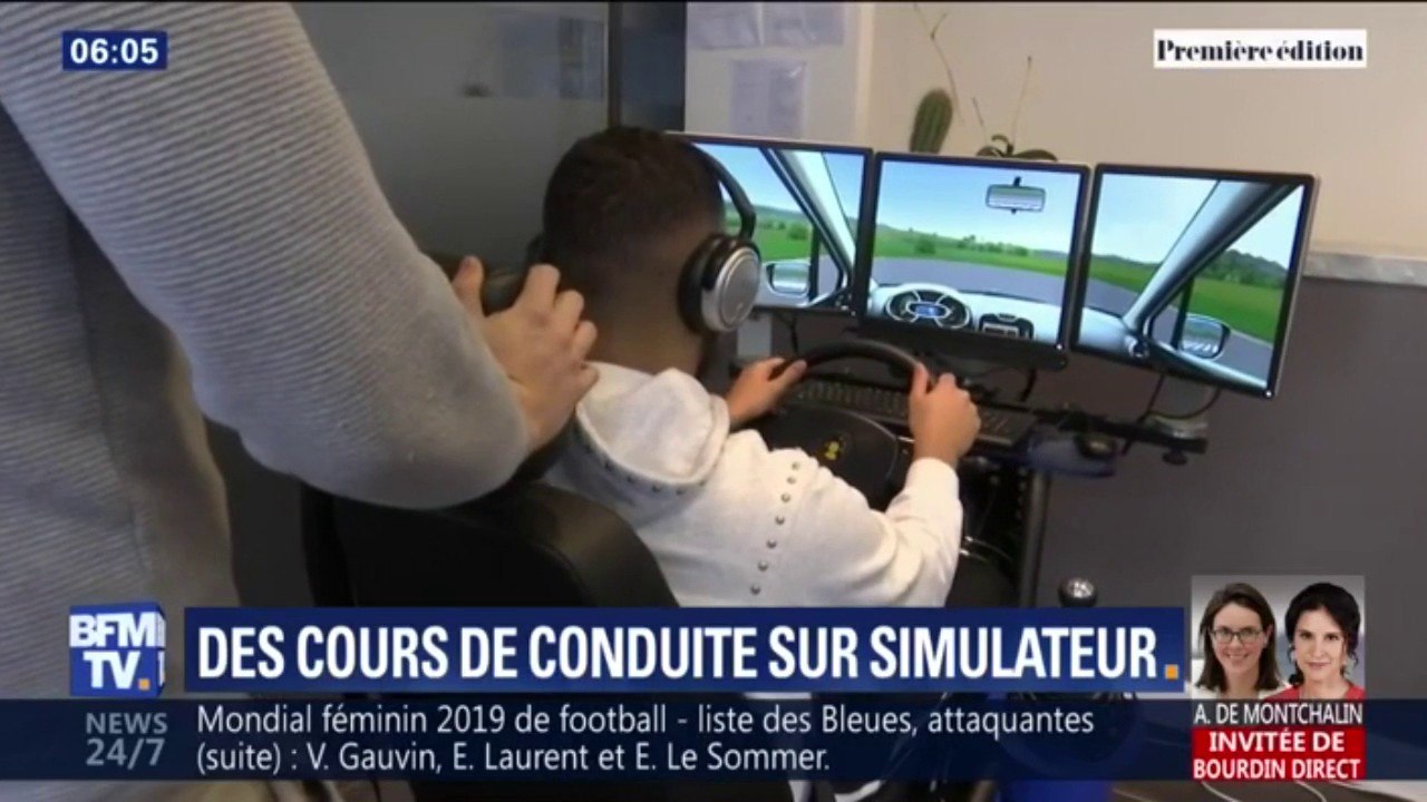 S'exercer sur un simulateur permettrait-il de baisser le coût du permis de conduire ?