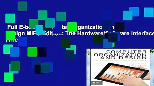 Full E-book Computer Organization and Design MIPS Edition: The Hardware/Software Interface (The