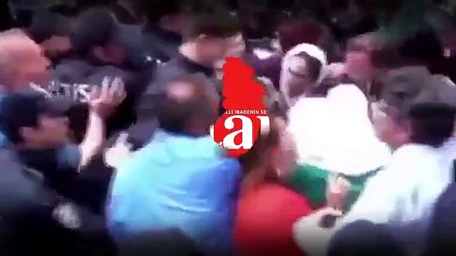 HDP’li Remziye Tosun polisin kolunu ısırdı