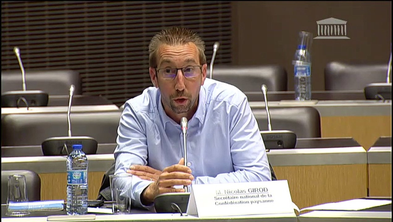 Commission d'enquête sur la grande distribution : M. Nicolas Girod, sec national de la Confédération paysanne ; M. Bernard Oudard, administrateur de la Coordination rurale - Mardi 30 avril 2019