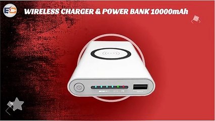 WIRELESS CHARGER & POWER BANK 10000MAH in Singapore