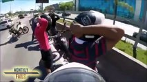 Motorcycle Police Chases Compilation  Fails. BIKERS FAIL