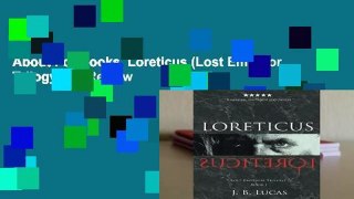 About For Books  Loreticus (Lost Emperor Trilogy #1)  Review