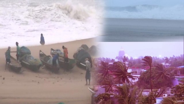 Cyclone Fani: Odisha के Puri में फानी ने मचाई तबाही, देखें Video | वनइंडिया हिंदी