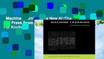 Machine Learning: The New AI (The MIT Press Essential Knowledge Series)  For Kindle