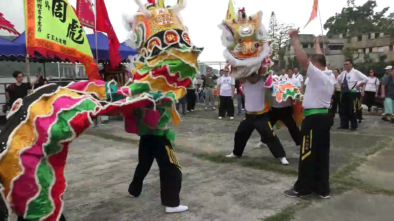 Human Mobile Stage 130C, 2019 Tin Hau Festival, 2019天后宝诞, Lion Dance Kung Fu, 3碟2膊醒狮表演, 醒狮国术