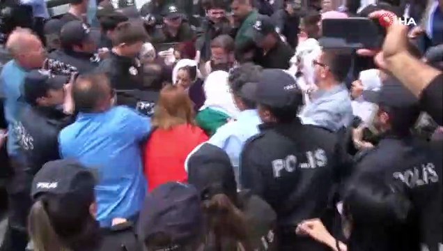HDP'li milletvekili polisin kolunu ısırdı