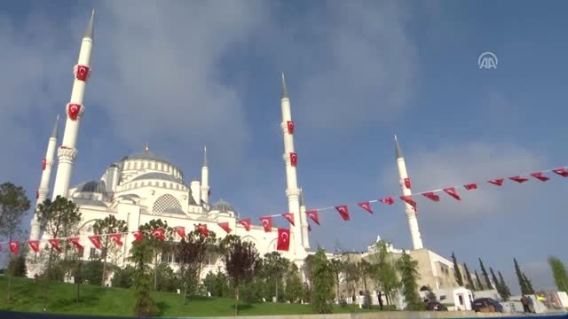 Büyük Çamlıca Camisi'nin Resmi Açılışı Bugün Yapılacak
