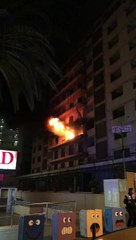 Incendio Puerto de la Cruz