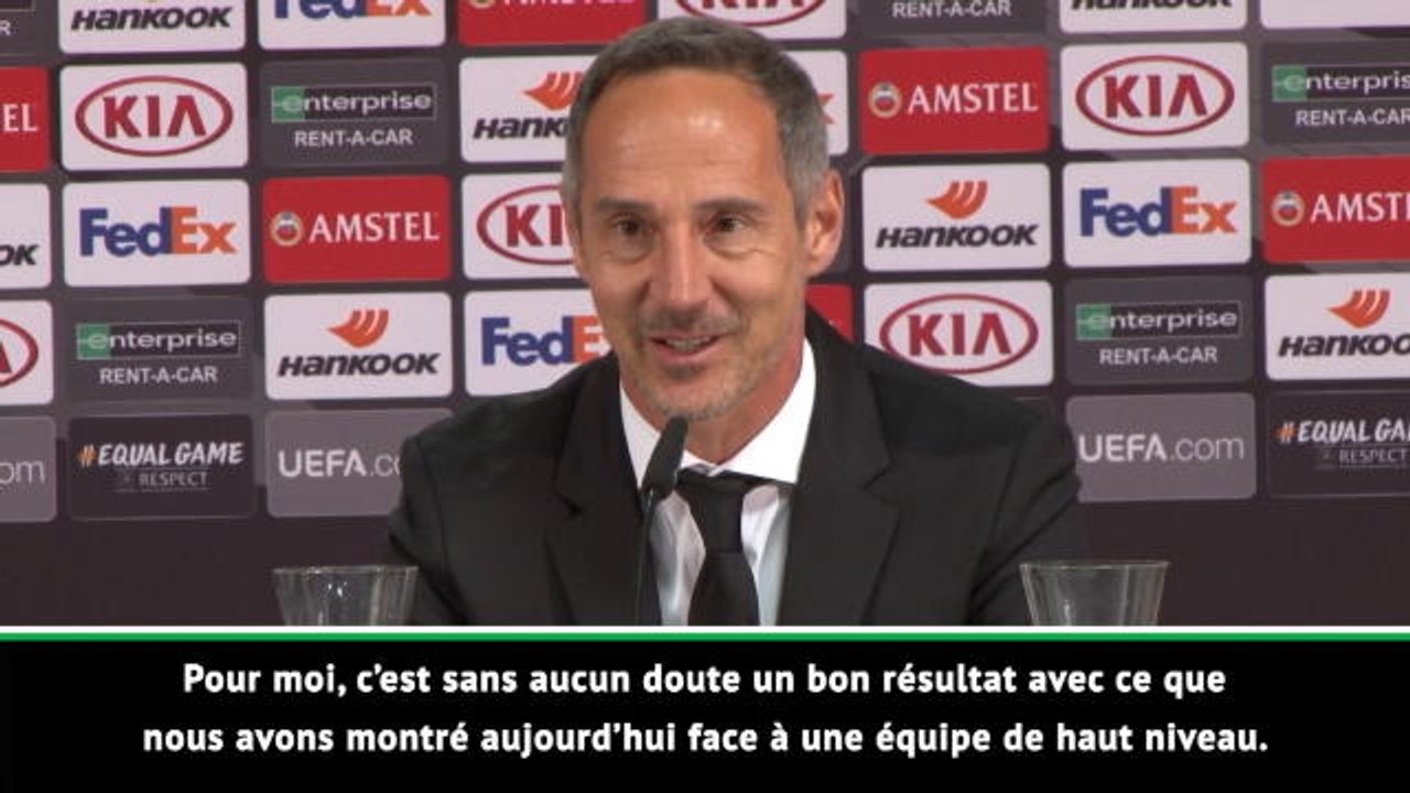 Demies - Hütter : "Nous pouvons faire quelque chose à Londres"