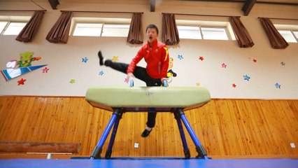 Chinese gymnast with Down’s syndrome earns Special Olympics gold in Abu Dhabi