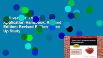 Full version  The Phd Application Handbook, Revised Edition: Revised Edition (Open Up Study