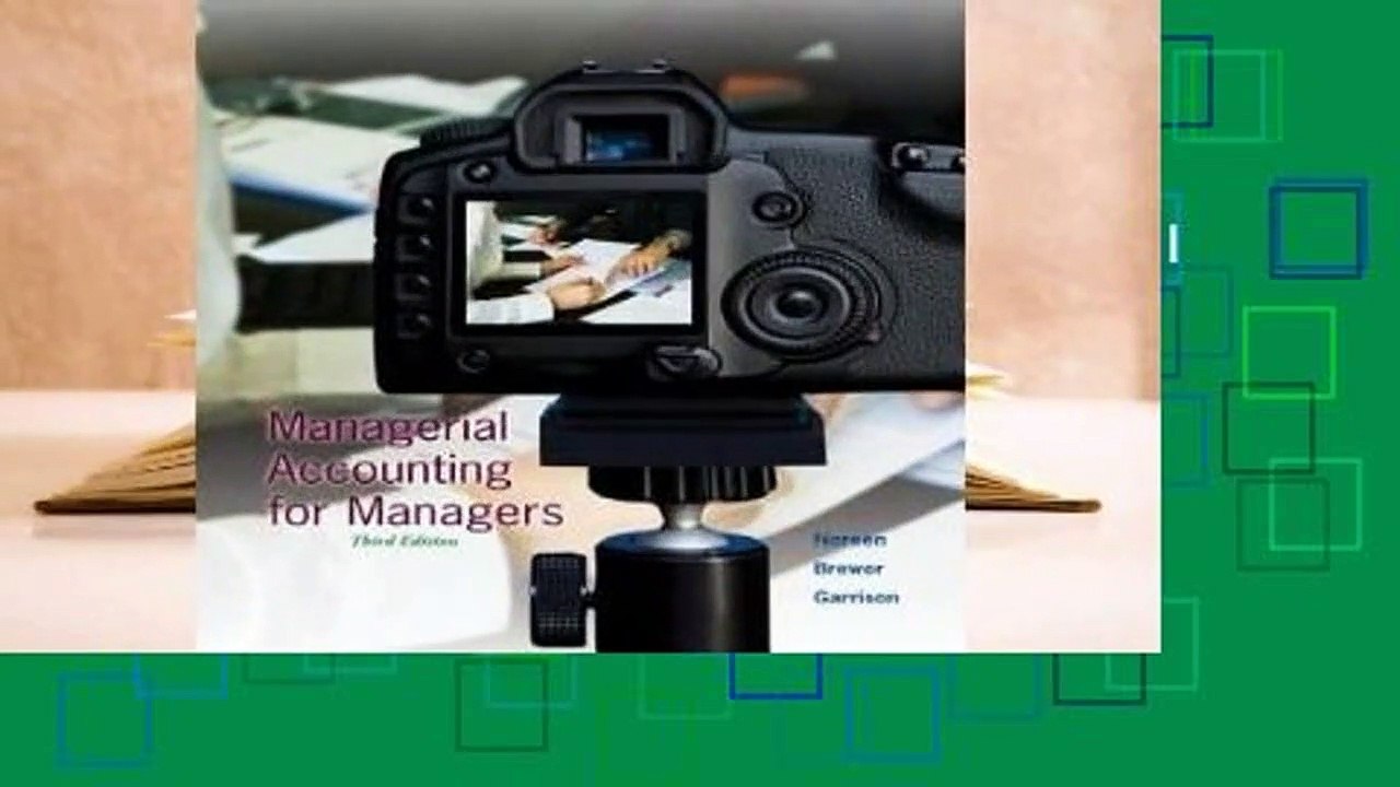 Full version  Managerial Accounting for Managers  Best Sellers Rank : #4