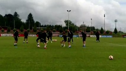 Entrenamiento del Sporting de Gijón (03/05/2019)