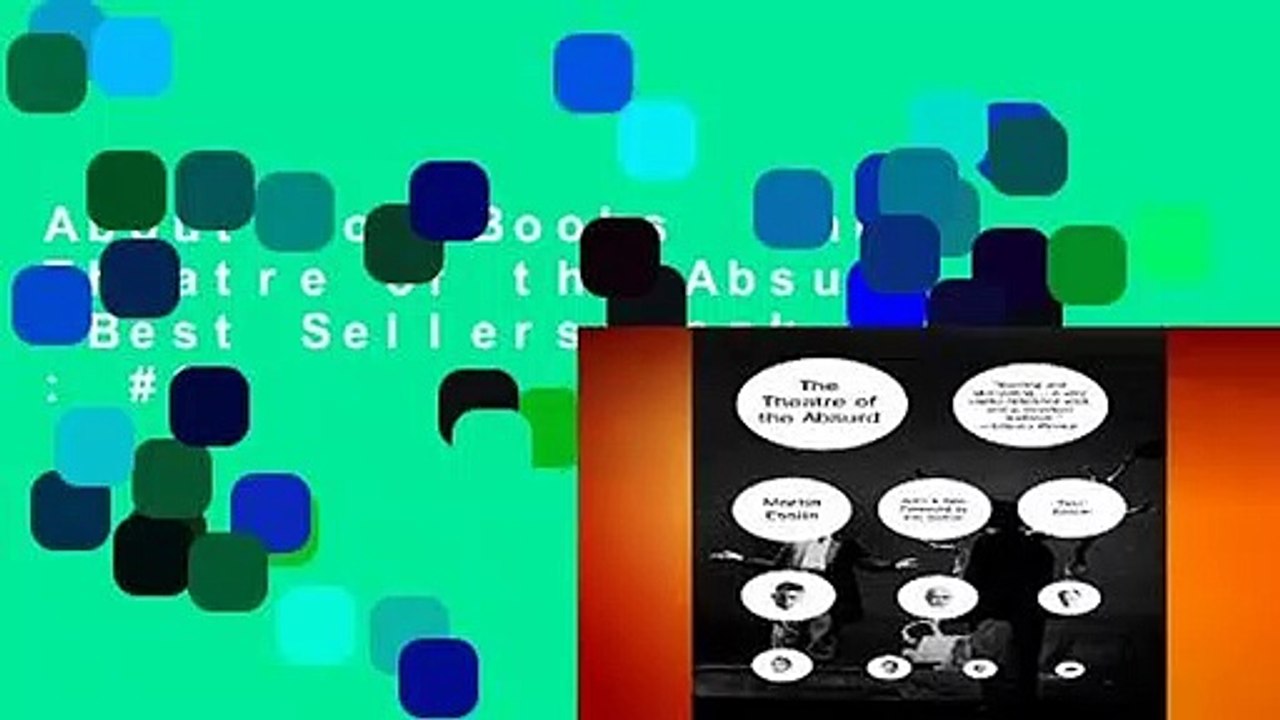 About For Books  The Theatre of the Absurd  Best Sellers Rank : #3