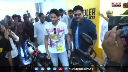 Scrambler Ducati Hyderabad Showroom Opening by Venkatesh and Naga Chaithanaya | #Telugu Daily 24