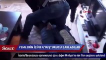 İstanbul’da hayvan yemleri arasında çuval çuval uyuşturucu yakalandı