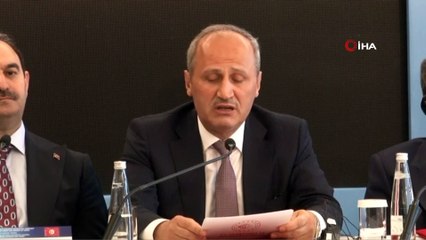 Bakan Turhan, Dünya Posta Birliği Ecom@Afrika Projesi ile E-Ticaret Erişimi Toplantısı'nda konuştu