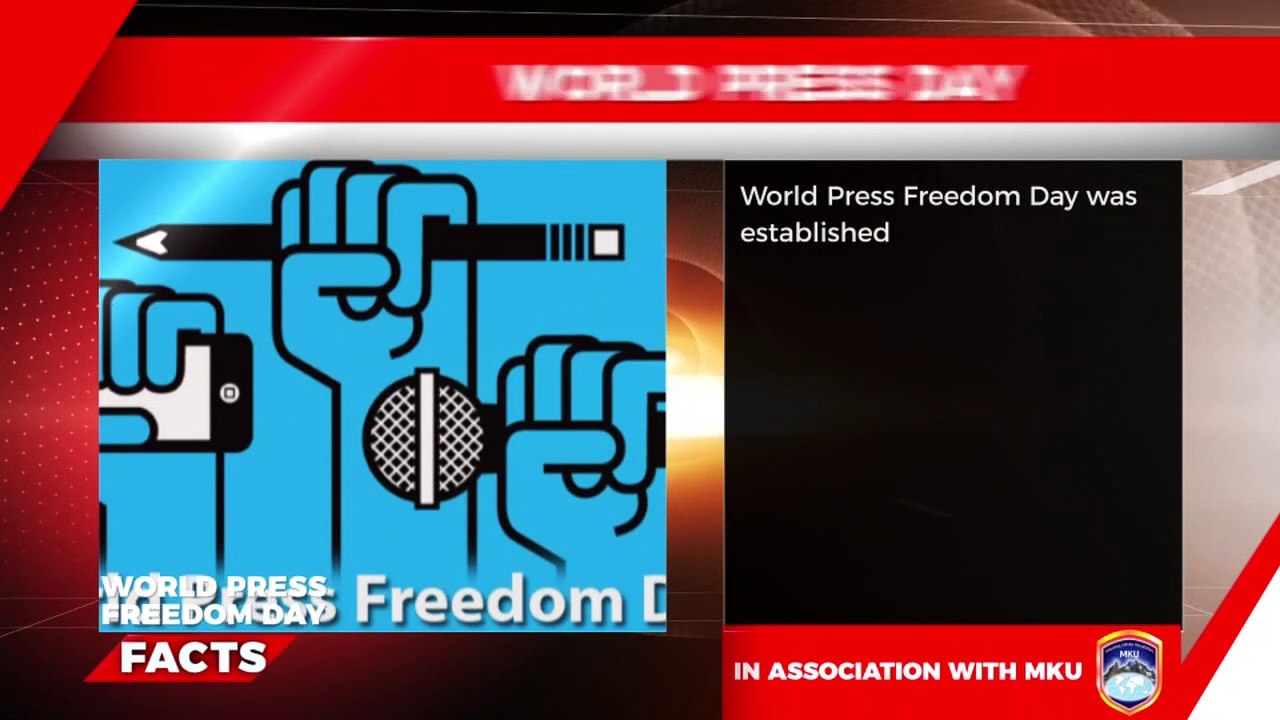 Happy World Press Freedom Day.