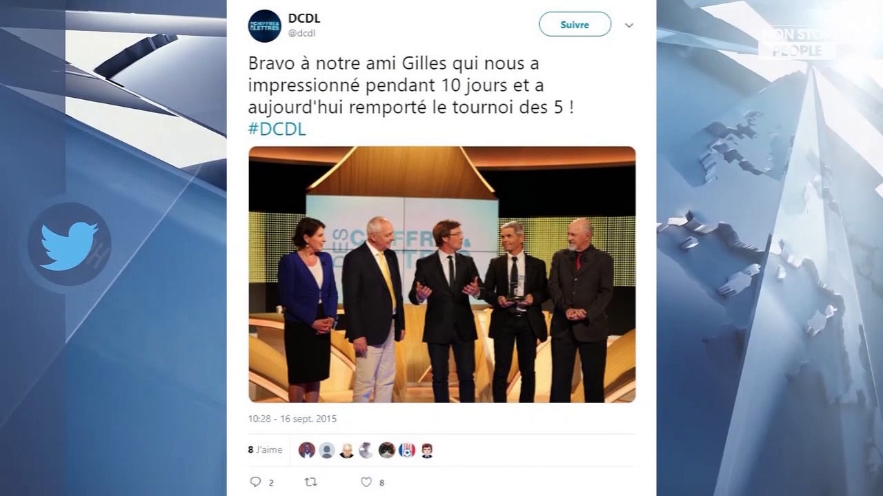 "Des chiffres et des lettres" en fin de course ? Patrice Laffont "tombe des nues"