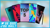 Le TOP 5 des meilleurs smartphones du moment DQJMM (2/2)