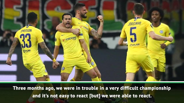Chelsea deserve a trophy - Sarri