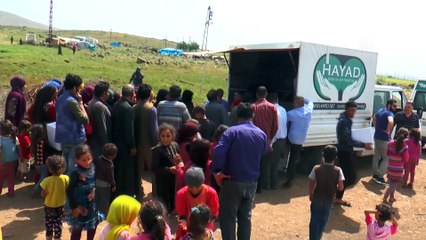 Belçika'da yaşayan Müslümanlardan Suriyelilere ramazan yardımı - HATAY
