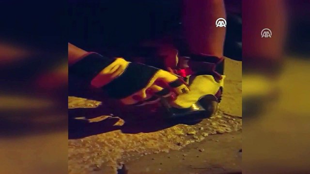 Kafası konserve kutusuna sıkışan kediyi itfaiye kurtardı - DENİZLİ