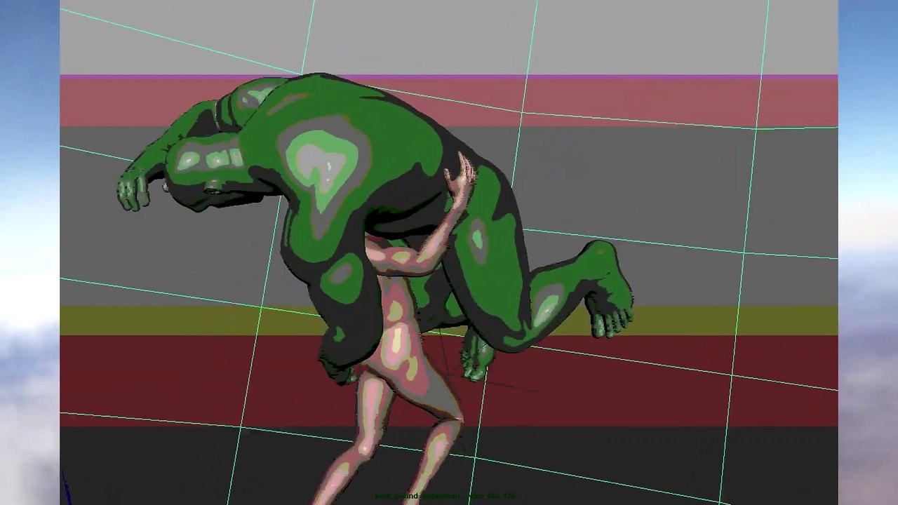 Making of Superman vs Hulk - The Fight (Part 4) - Draft #2
