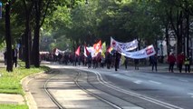 Maiaufmarsch SPÖ Wien Zug der Berufsfeuerwehr