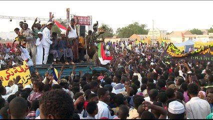 Huge crowds join protest against Sudan's military leaders