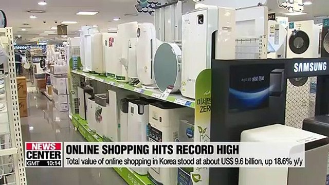 Total value of online shopping in March hits record-high